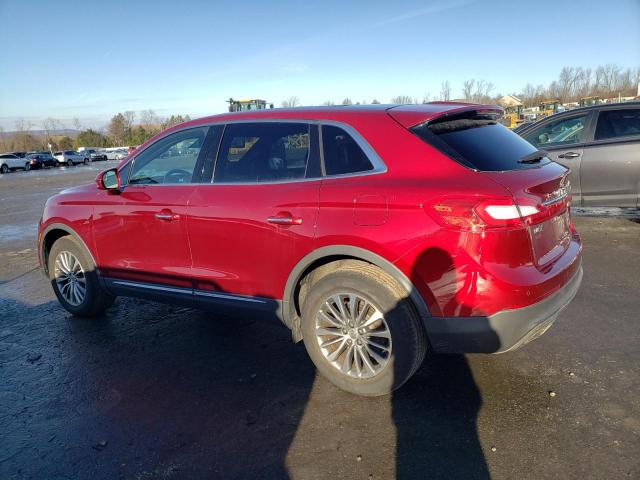 2LMTJ8KR6GBL63187 - 2016 LINCOLN MKX SELECT RED photo 2