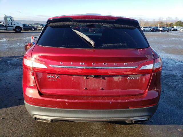 2LMTJ8KR6GBL63187 - 2016 LINCOLN MKX SELECT RED photo 6