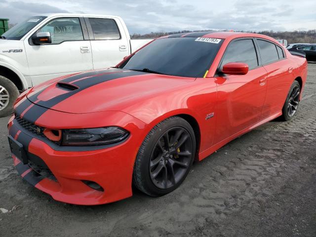 2C3CDXGJ8LH161175 - 2020 DODGE CHARGER SCAT PACK RED photo 1