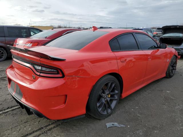 2C3CDXGJ8LH161175 - 2020 DODGE CHARGER SCAT PACK RED photo 3