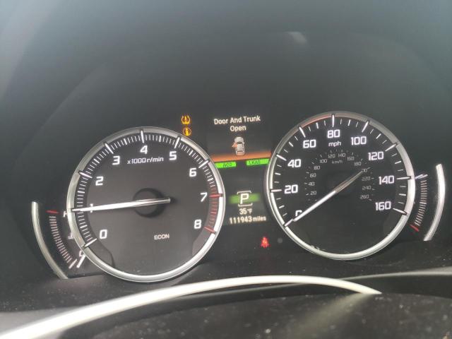 19UUB3F78FA005078 - 2015 ACURA TLX ADVANCE GRAY photo 9