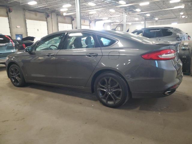 3FA6P0H99JR255388 - 2018 FORD FUSION SE ნაცრისფერი ფოტო 2