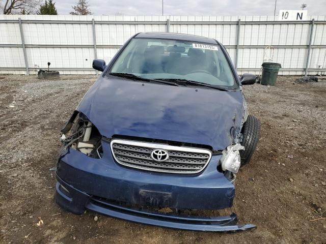 2T1BR32E66C703108 - 2006 TOYOTA COROLLA CE BLUE photo 5