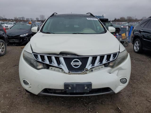 JN8AZ18W69W206771 - 2009 NISSAN MURANO S WHITE photo 5