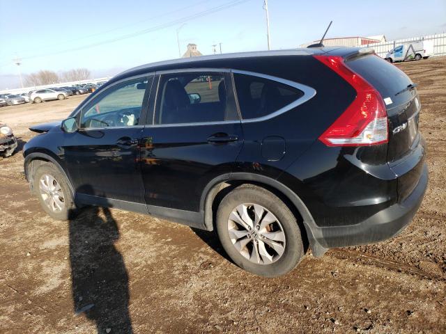 2HKRM4H77DH682338 - 2013 HONDA CR-V EXL BLACK photo 2