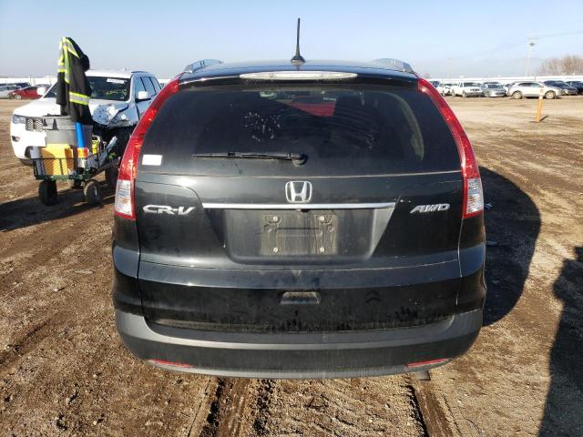 2HKRM4H77DH682338 - 2013 HONDA CR-V EXL BLACK photo 6