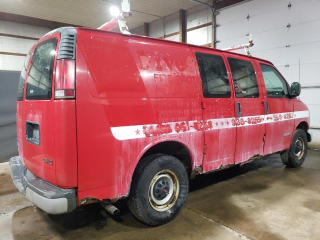 1GTHG35R311119163 - 2001 GMC SAVANA G3500 RED photo 3