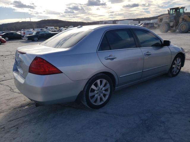 1HGCM66517A016155 - 2007 HONDA ACCORD EX SILVER photo 3