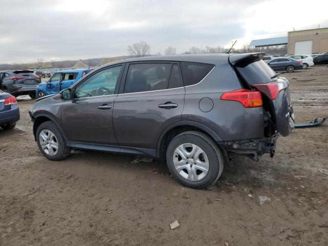 2T3BFREV4DW049574 - 2013 TOYOTA RAV4 LE GRAY photo 2