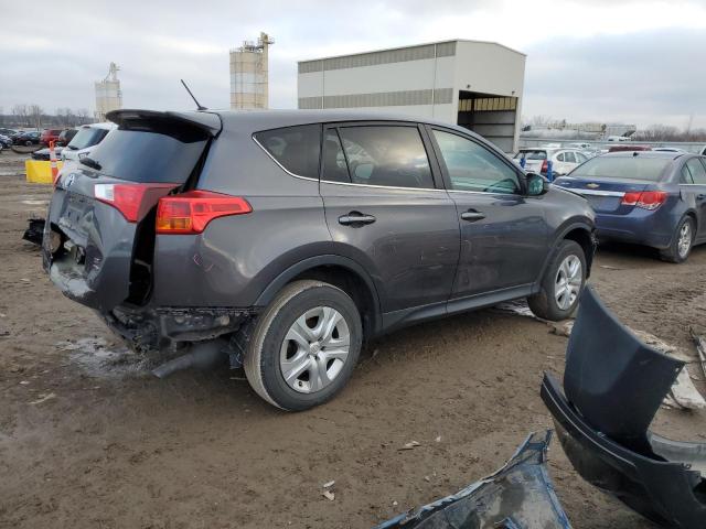 2T3BFREV4DW049574 - 2013 TOYOTA RAV4 LE GRAY photo 3