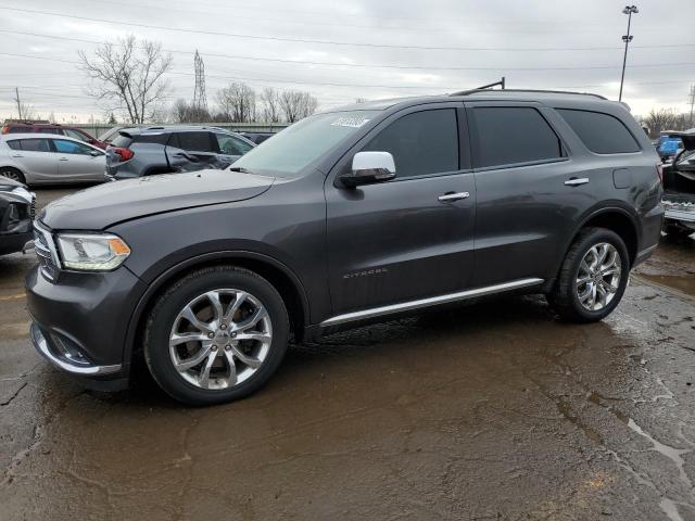 1C4RDJEG8GC308985 - 2016 DODGE DURANGO CITADEL GRAY photo 1