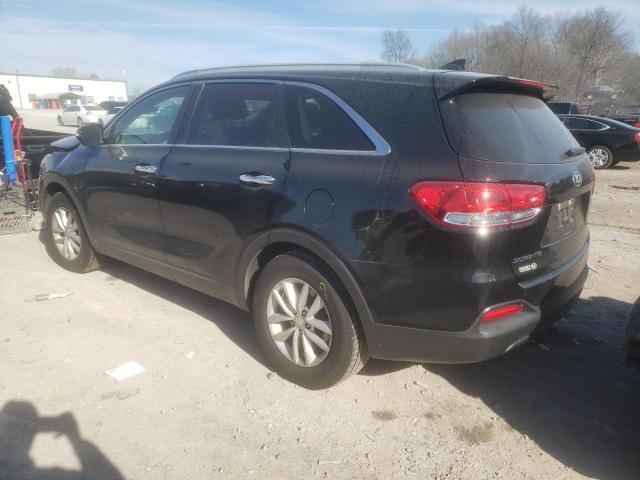 5XYPG4A32JG416881 - 2018 KIA SORENTO LX BLACK photo 2