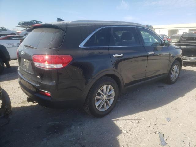 5XYPG4A32JG416881 - 2018 KIA SORENTO LX BLACK photo 3