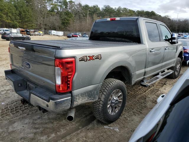 1FT7W2B66KEE81128 - 2019 FORD F250 SUPER DUTY GRAY photo 3