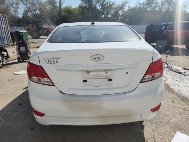 KMHCT4AE6HU252910 - 2017 HYUNDAI ACCENT SE WHITE photo 6