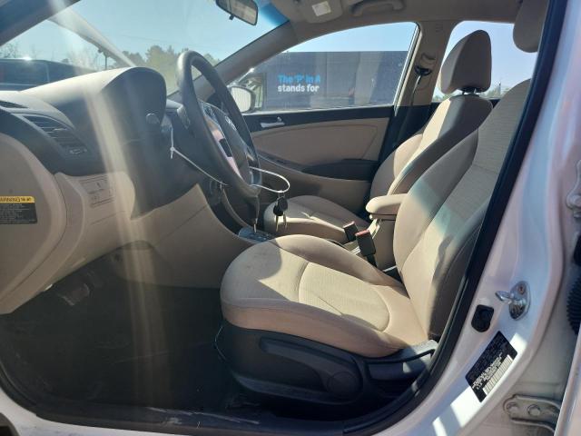 KMHCT4AE6HU252910 - 2017 HYUNDAI ACCENT SE WHITE photo 7