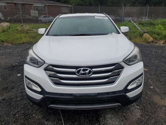 5XYZUDLB4EG221845 - 2014 HYUNDAI SANTA FE SPORT WHITE photo 5