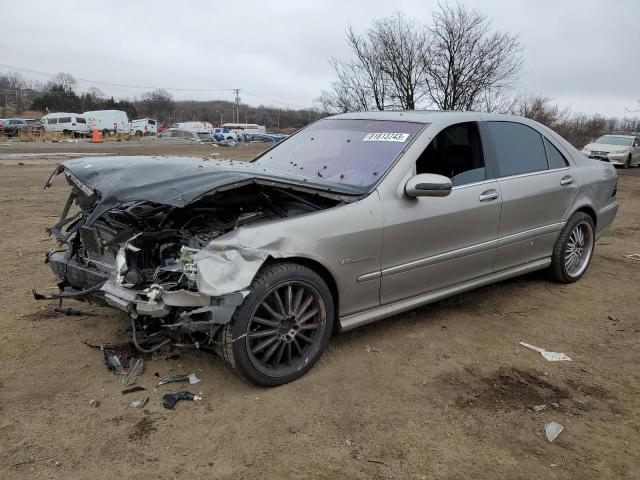 WDBNG74J23A374569 - 2003 MERCEDES-BENZ S 55 AMG SILVER photo 1