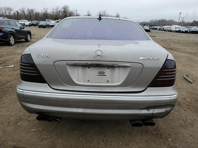 WDBNG74J23A374569 - 2003 MERCEDES-BENZ S 55 AMG SILVER photo 6