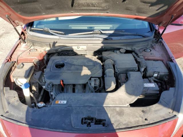 5NPE24AFXFH161851 - 2015 HYUNDAI SONATA SE RED photo 11