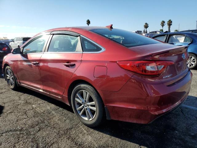 5NPE24AFXFH161851 - 2015 HYUNDAI SONATA SE RED photo 2