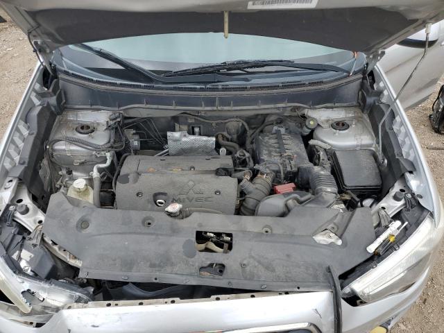 4A4AR3AU2EE018225 - 2014 MITSUBISHI OUTLANDER ES GRAY photo 11