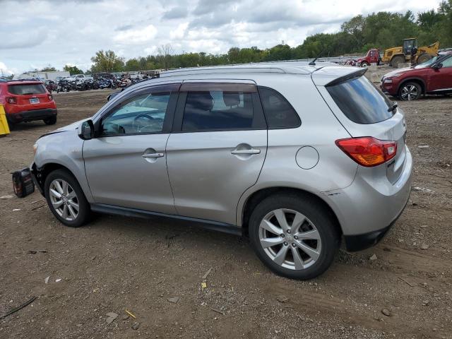 4A4AR3AU2EE018225 - 2014 MITSUBISHI OUTLANDER ES GRAY photo 2