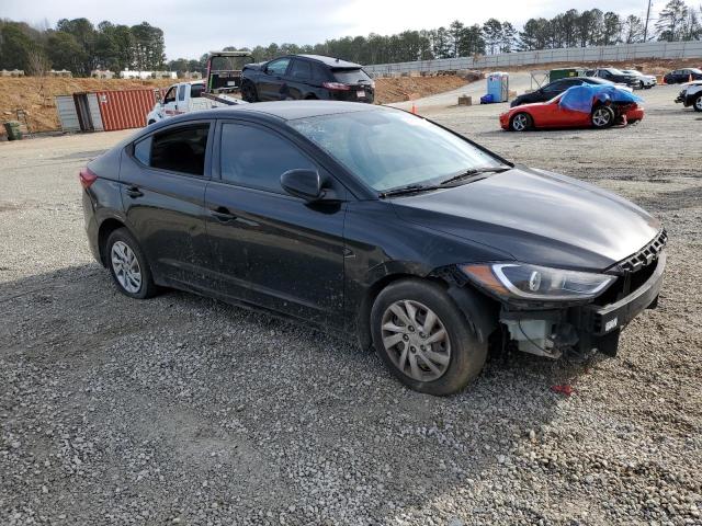 5NPD74LF3JH391217 - 2018 HYUNDAI ELANTRA SE BLACK photo 4