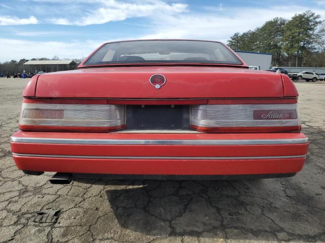 1G6VS3382LU125178 - 1990 CADILLAC ALLANTE RED photo 6