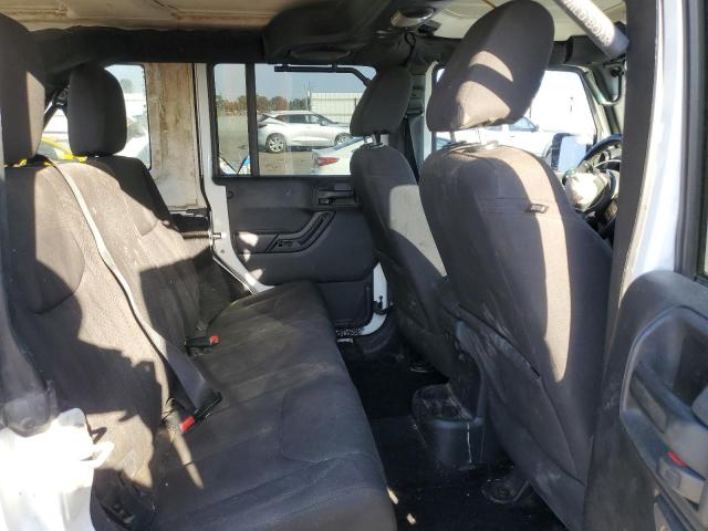 1C4HJWDG4EL316582 - 2014 JEEP WRANGLER U SPORT WHITE photo 10