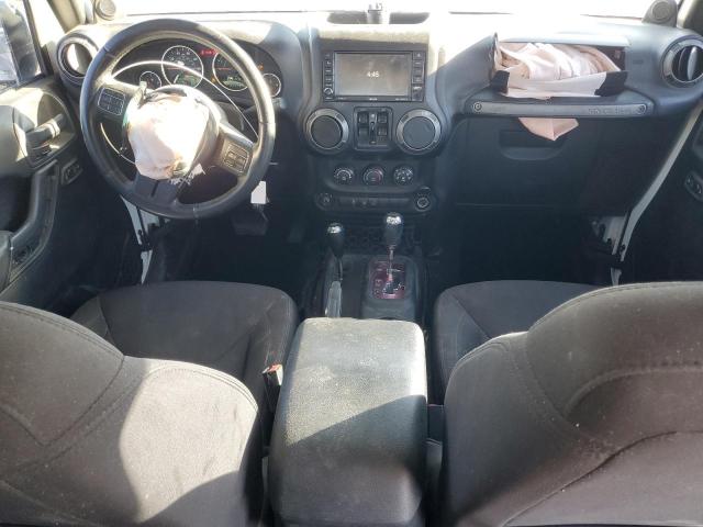 1C4HJWDG4EL316582 - 2014 JEEP WRANGLER U SPORT WHITE photo 8