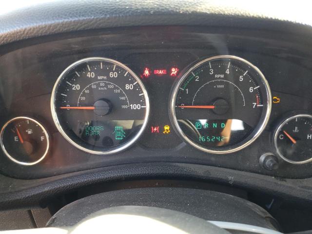 1C4HJWDG4EL316582 - 2014 JEEP WRANGLER U SPORT WHITE photo 9