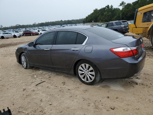 1HGCR3F83FA010284 - 2015 HONDA ACCORD EXL GRAY photo 2