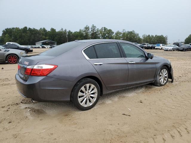 1HGCR3F83FA010284 - 2015 HONDA ACCORD EXL GRAY photo 3