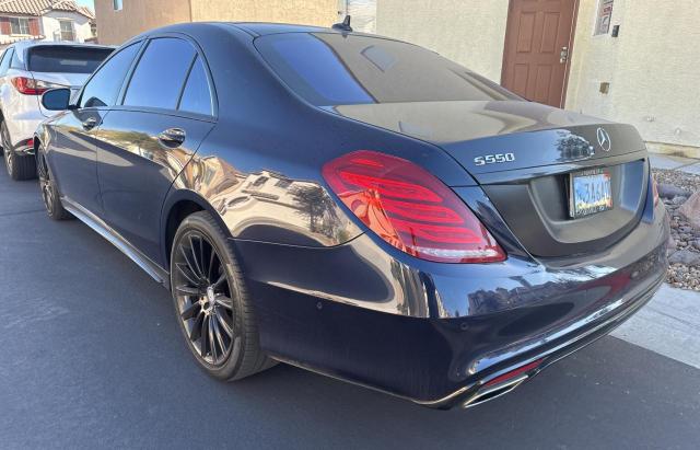 WDDUG8CBXGA216473 - 2016 MERCEDES-BENZ S 550 BLUE photo 3