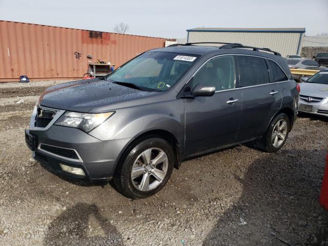 2HNYD2H36CH511238 - 2012 ACURA MDX TECHNOLOGY GRAY photo 1