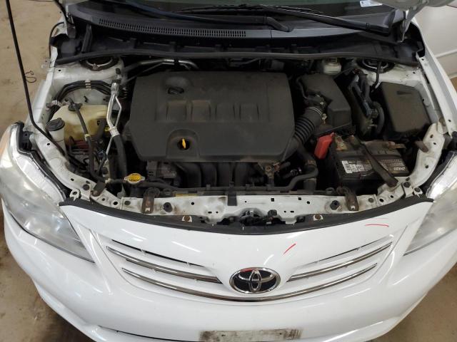 5YFBU4EE2DP113873 - 2013 TOYOTA COROLLA BASE Սպիտակ լուսանկար 11