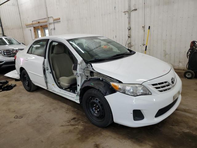5YFBU4EE2DP113873 - 2013 TOYOTA COROLLA BASE Սպիտակ լուսանկար 4