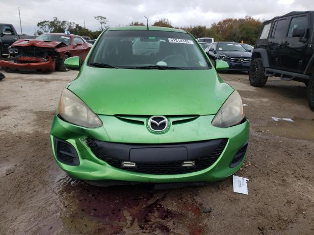 JM1DE1KY0C0134149 - 2012 MAZDA MAZDA2 GREEN photo 5