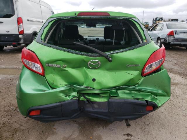 JM1DE1KY0C0134149 - 2012 MAZDA MAZDA2 GREEN photo 6