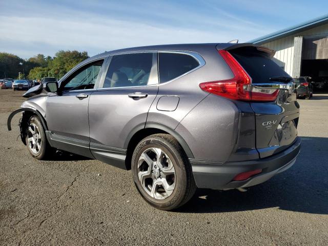 2HKRW2H50KH665522 - 2019 HONDA CR-V EX Gris photo 2