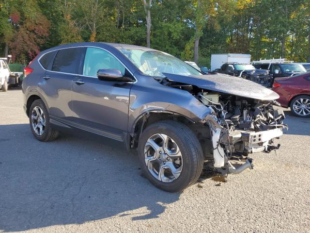 2HKRW2H50KH665522 - 2019 HONDA CR-V EX Gris photo 4