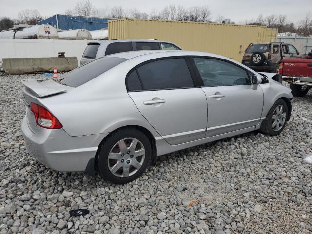 19XFA1F51BE035558 - 2011 HONDA CIVIC LX SILVER photo 3