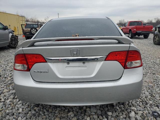 19XFA1F51BE035558 - 2011 HONDA CIVIC LX SILVER photo 6