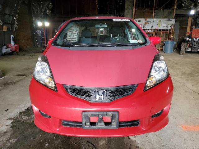 JHMGE88649S024955 - 2009 HONDA FIT SPORT RED photo 5