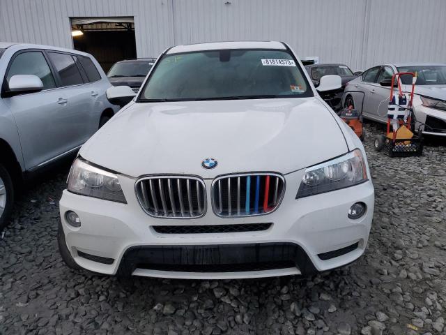 5UXWX9C55E0D14110 - 2014 BMW X3 XDRIVE28I WHITE photo 5