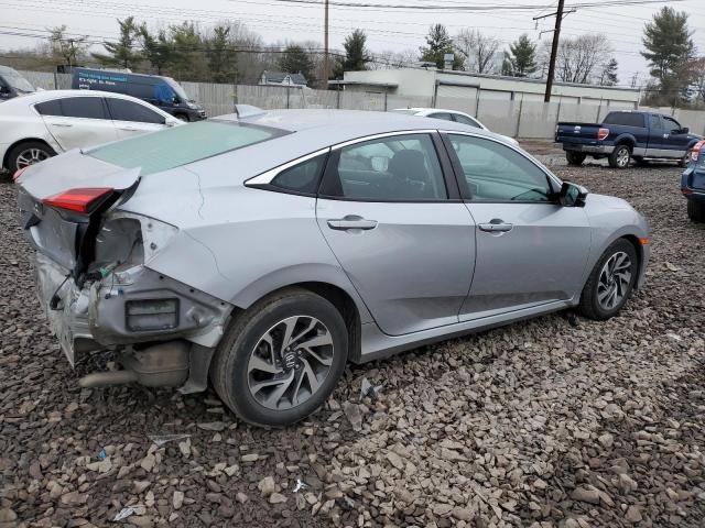 2HGFC2F76HH570272 - 2017 HONDA CIVIC EX SILVER photo 3