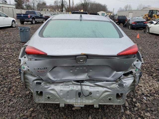 2HGFC2F76HH570272 - 2017 HONDA CIVIC EX SILVER photo 6