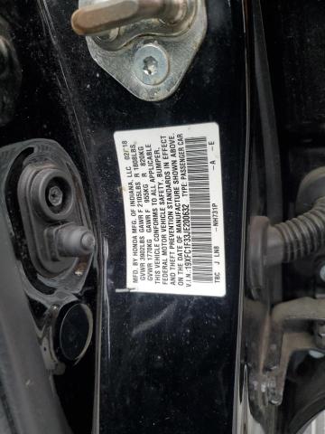 19XFC1F33JE200632 - 2018 HONDA CIVIC EX Noir photo 12