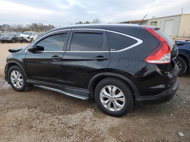 5J6RM4H71CL001479 - 2012 HONDA CR-V EXL BLACK photo 2